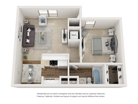 Dogwood at Dwell at Greenridge, North Charleston, SC, South Carolina